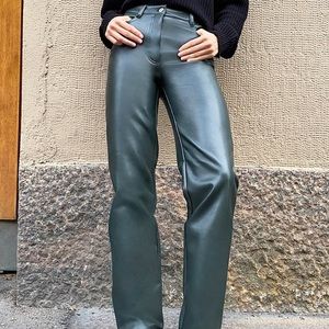 Wilfred (aritzia) the MELINA pant green (emerald)